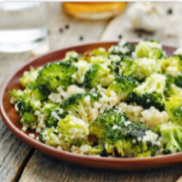 Golden Crispy Broccoli & Cauliflower Recipe