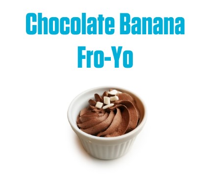 Chocolate Banana Fro-Yo