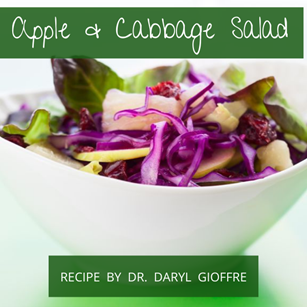 Apple & Cabbage Salad Recipe by Dr. Daryl