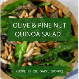 Olive & Pine Nut Quinoa Salad Recipe