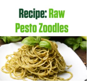 Raw Pesto Pasta