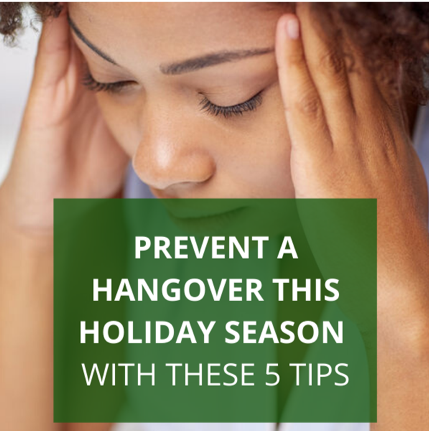 Prevent a Hangover This Holiday Season with These 5 Tips