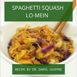 Spaghetti Squash Lo-Mein Recipe by Dr. Daryl