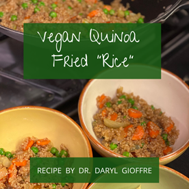 Quinoa Fried “Rice” Recipe by Dr. Daryl