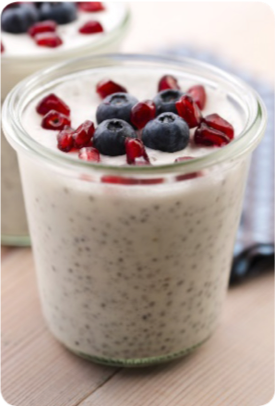 Pomegranate Chia “Rice” Pudding Recipe – Alkamind