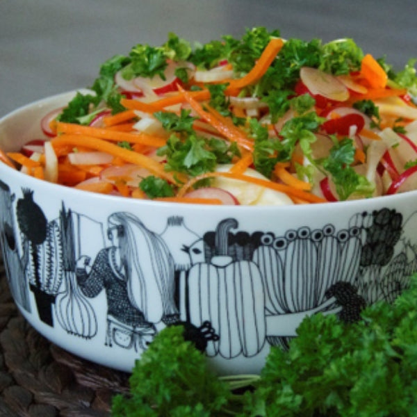 Radish and Carrot Ribbon Salad Recipe