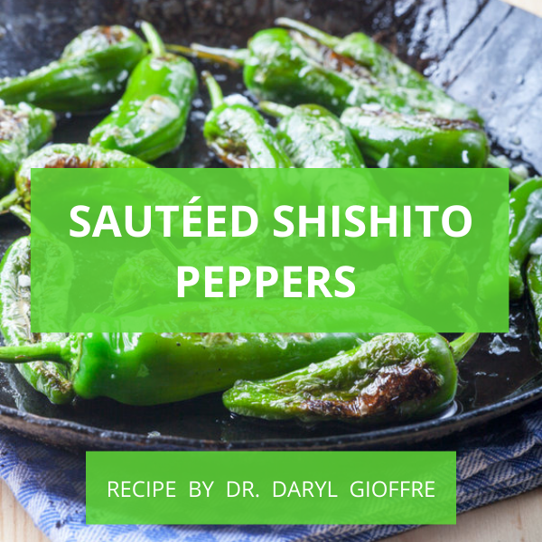 Sautéed Shishito Peppers Recipe by Dr. Daryl