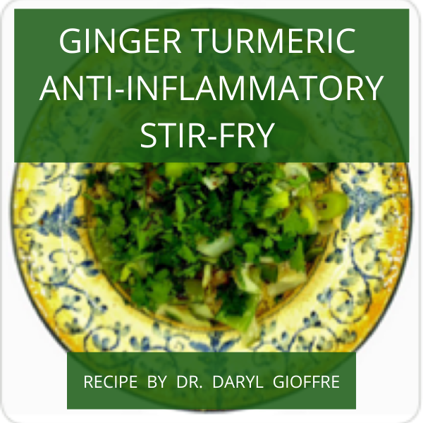 Ginger Turmeric Anti-Inflammatory Stir-Fry Recipe by Dr. Daryl