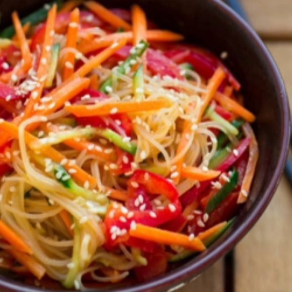 Alkaline Diet Recipe- Spicy Asian Noodles