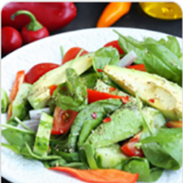 ALKALINE DIET RECIPE: AVOCADO, ARUGULA & PEAR SALAD