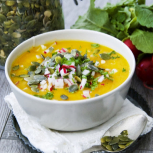 Butternut Squash & Sweet Potato Soup Recipe