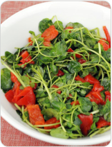 Watercress Salad with Avocado Sesame Ginger Dressing Recipe