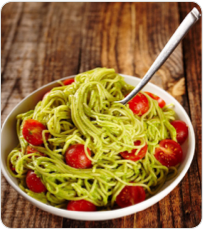 ALKALINE DIET RECIPE: ZUCCHINI NOODLES WITH AVOCADO CREAM SAUCE