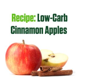 Low-Carb Cinnamon Apples