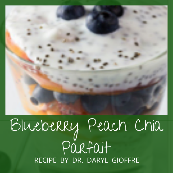 Blueberry Peach Chia Parfait Recipe