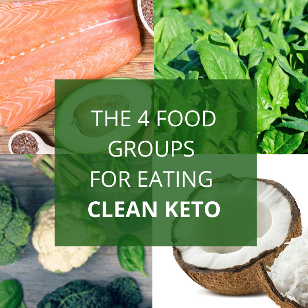 The 4 Food Groups for Eating Clean Keto