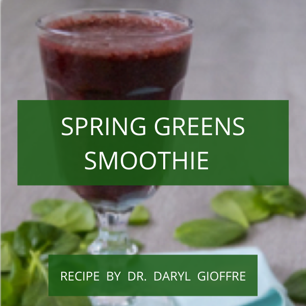 Spring Greens Smoothie by Dr. Daryl